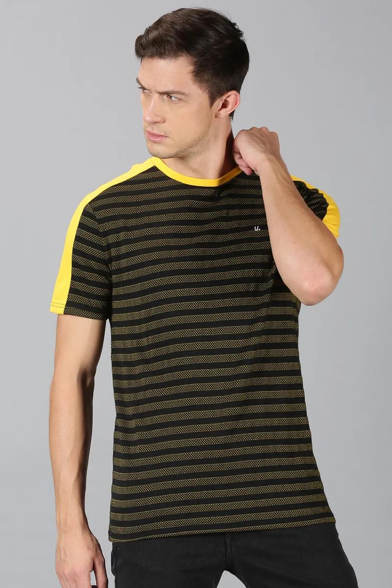 Cotton Striped T-shirt for Men