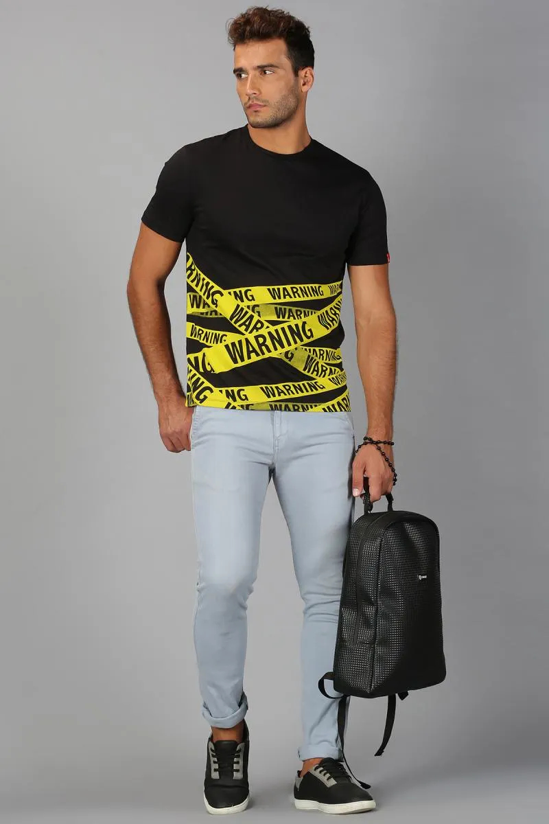 Men's Cotton Graphic Print T-shirt