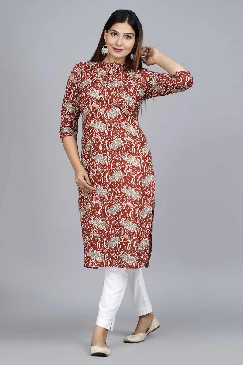 Cotton Printed Kurti for Women