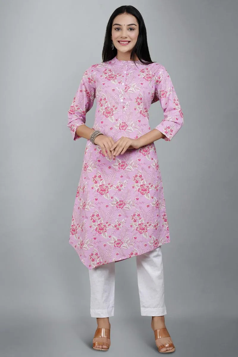 Cotton Printed Kurti for Women