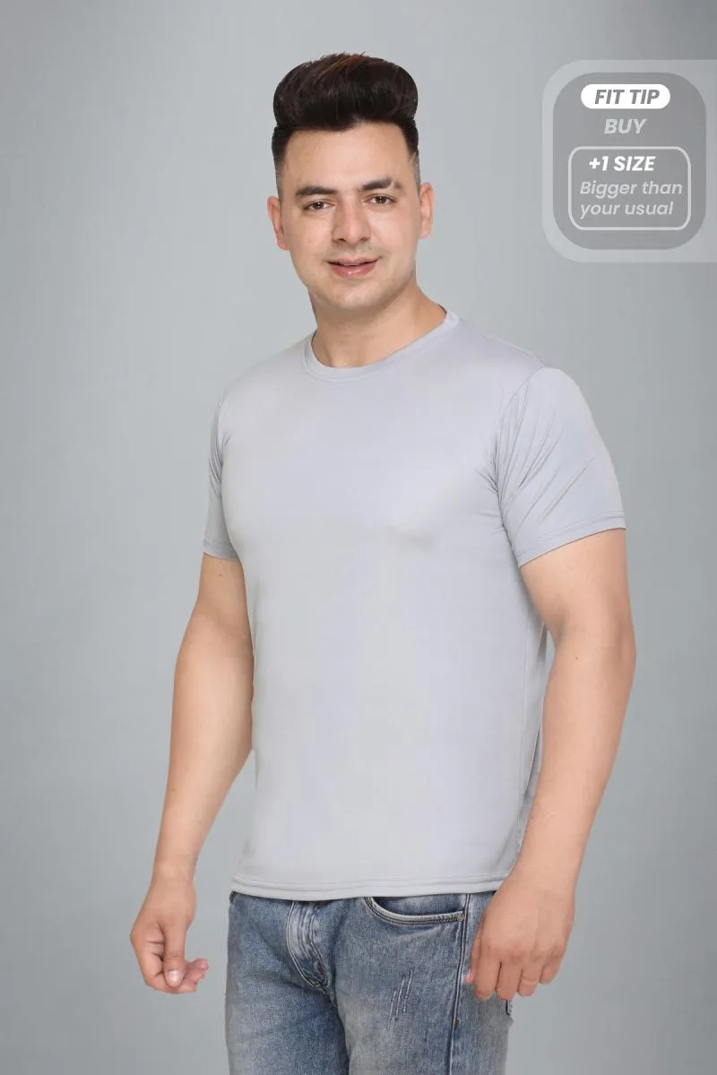 Men's Polyester Blend Sports T-shirt