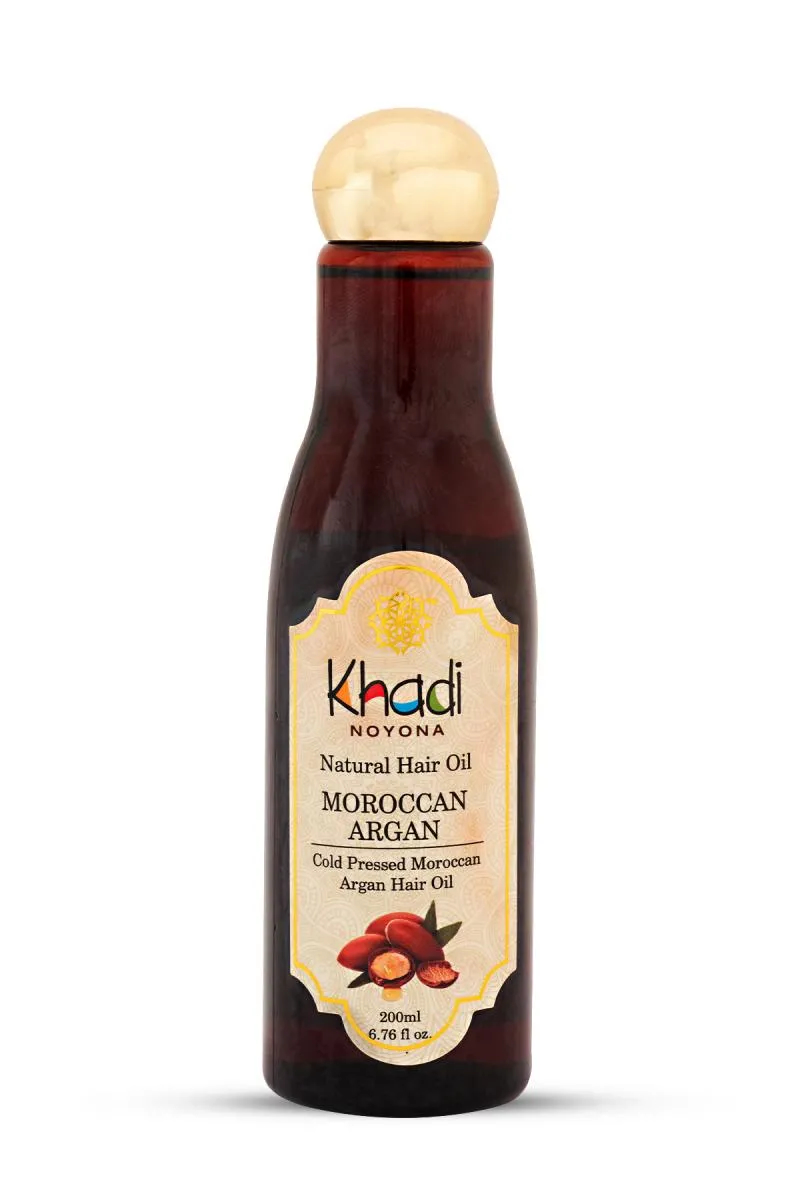 Noyona Khadi Natural Moroccan Argan Hair Oil - 200 ml