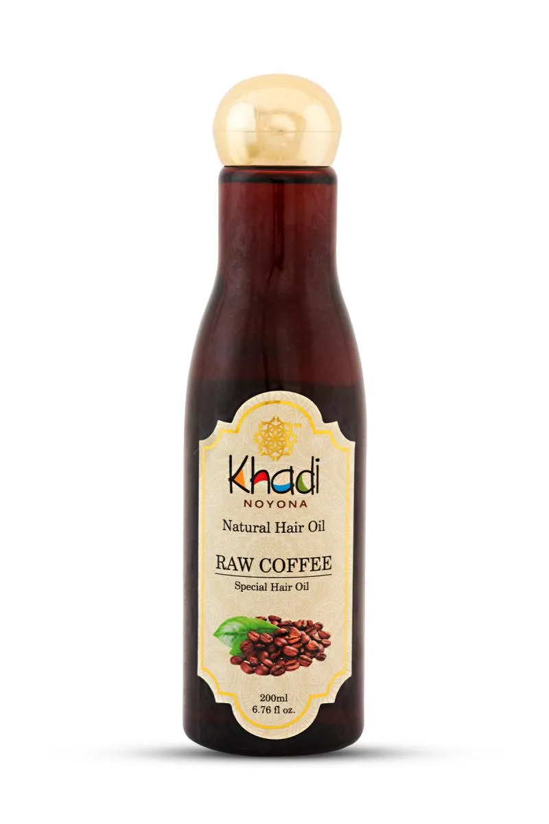 Noyona Khadi Natural Raw Coffee Special Hair Oil - 200 ml