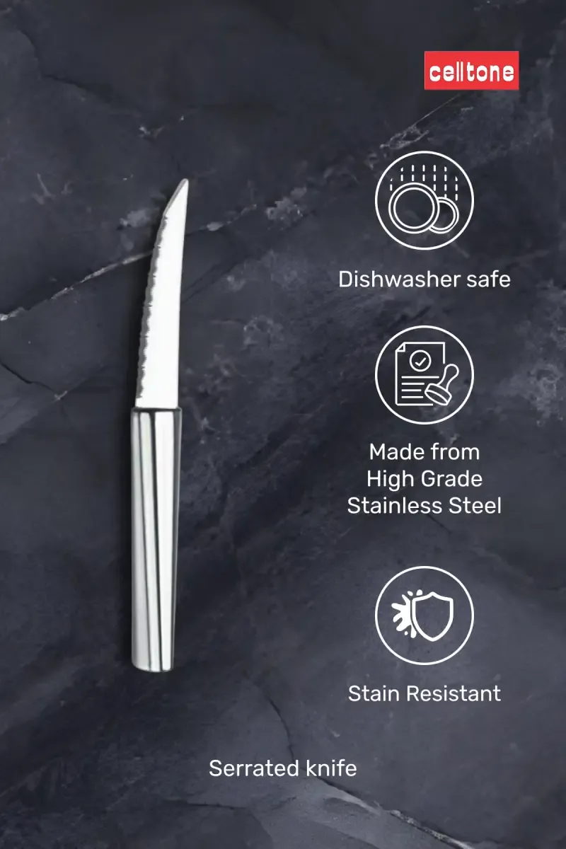 Cell Tone Stainless Steel Laser Knife - 21 cm