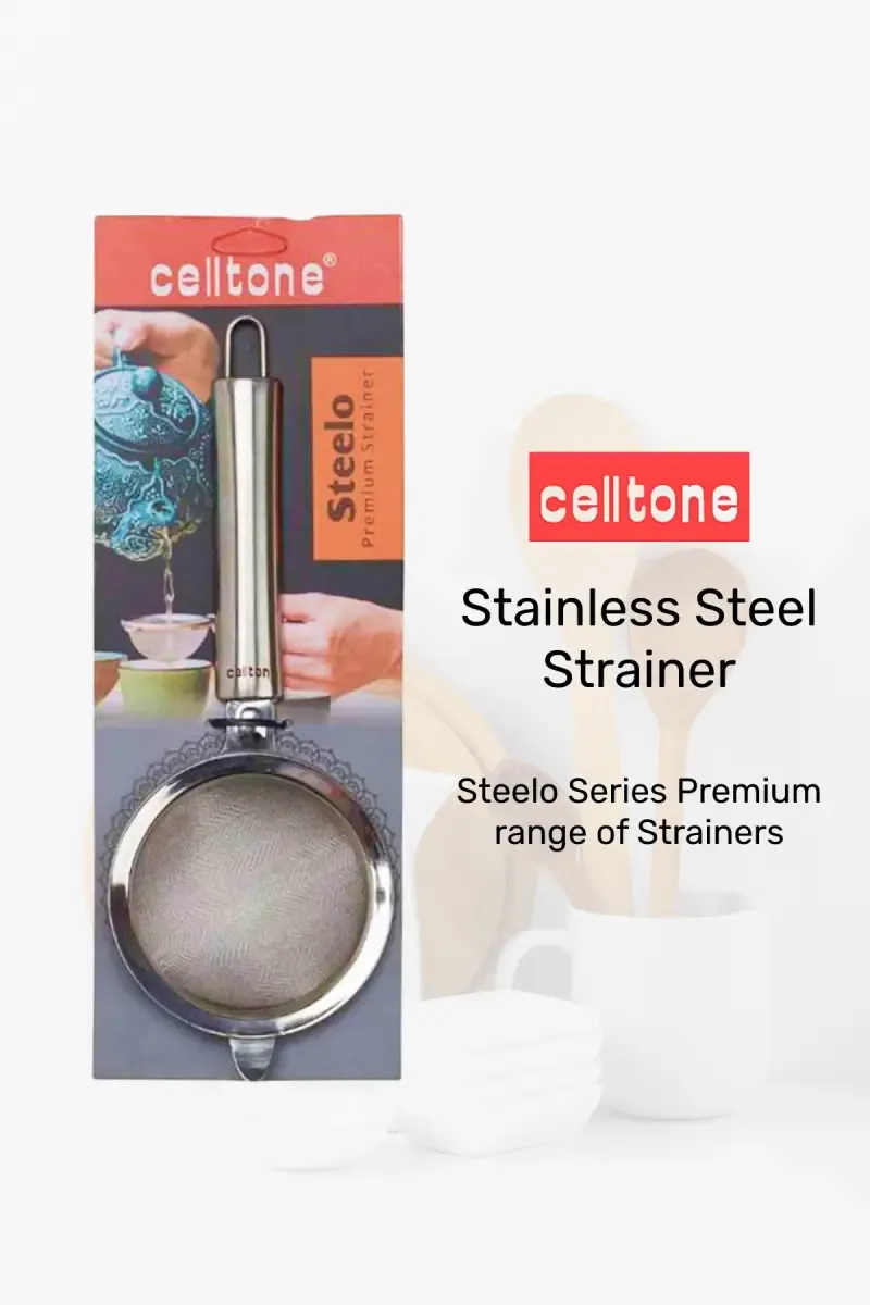 Cell Tone Stainless Steel Steelo Strainer - 26 cm