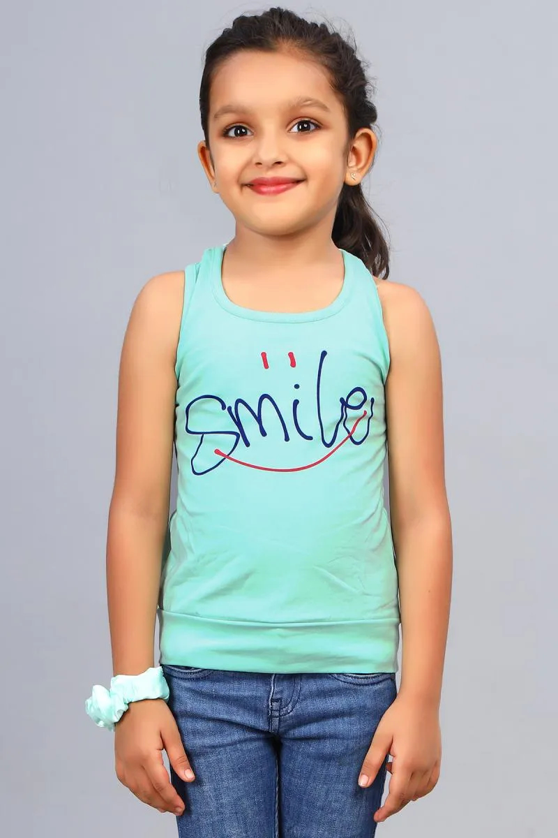 Cotton Blend Printed T-shirt for Girl (3 - 12 Yrs)