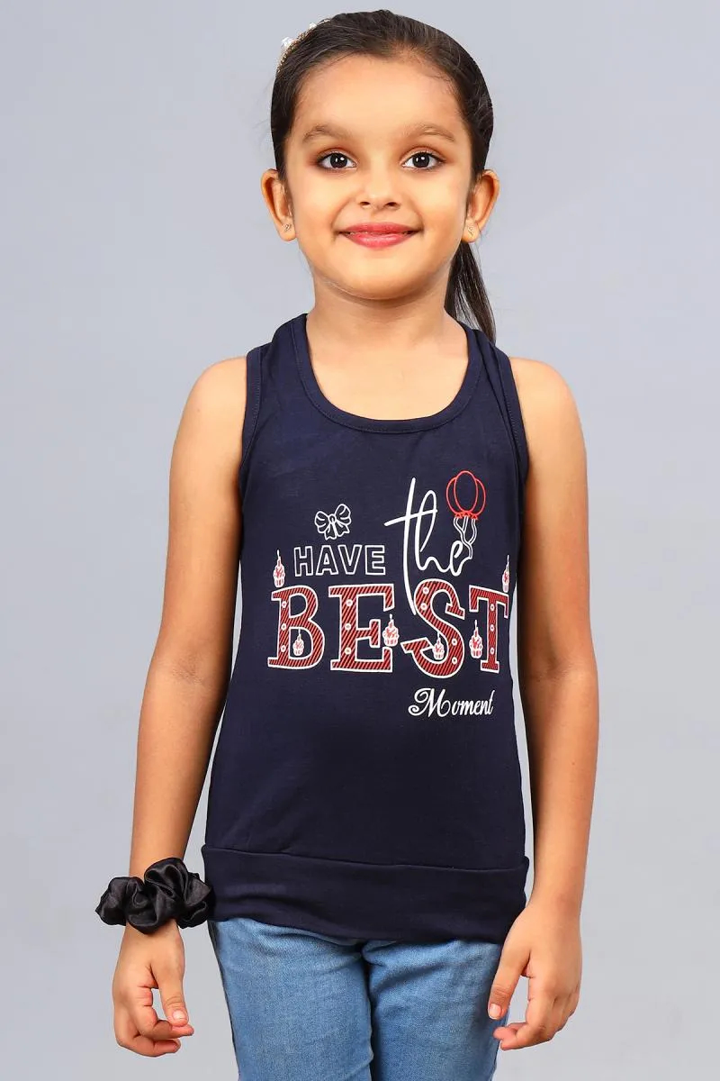 Cotton Blend Printed T-shirt for Girl (3 - 12 Yrs)