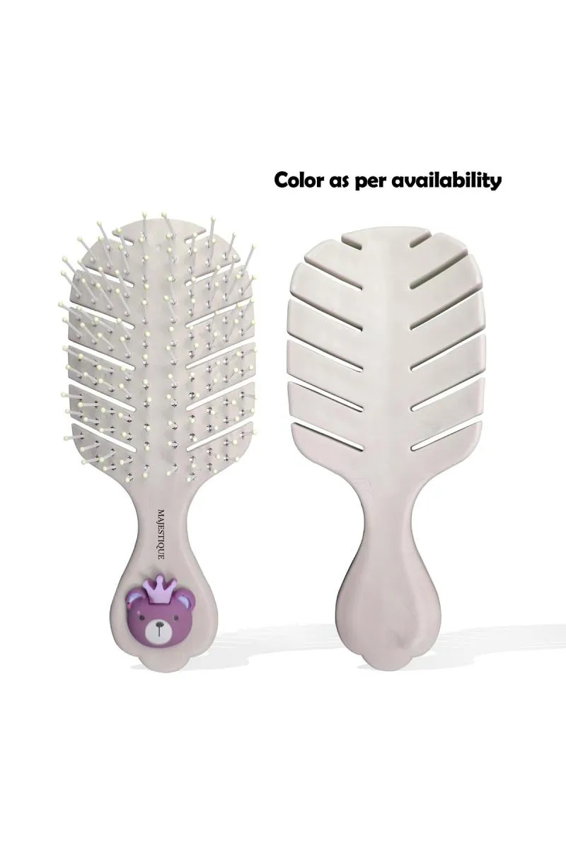 Majestique  Bio Friendly Detangling Hair Brush For Kids (Multicolor) - Pack of 1