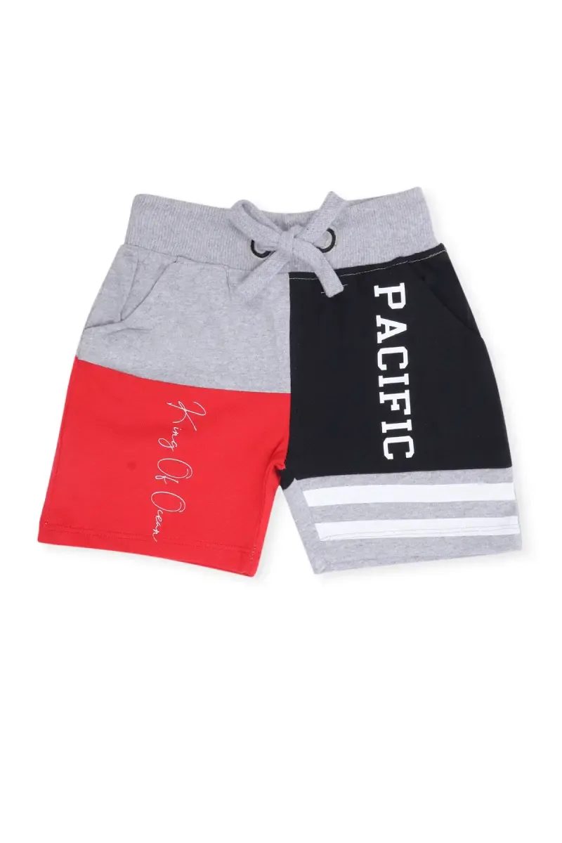 Boy's Cotton Printed Regular Fit Shorts