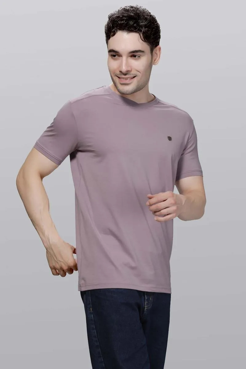 Cotton Blend V-Neck T-shirt for Men
