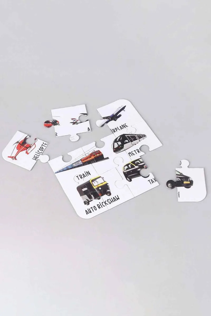 Transport Vehicles Jigsaw Puzzles For Kids 