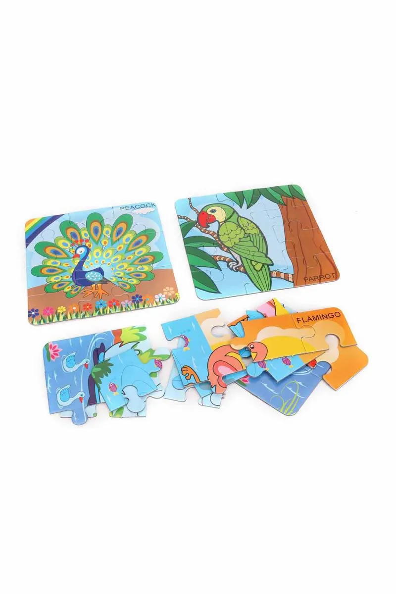 Birds Jigsaw Puzzle - Set of 4 Puzzles