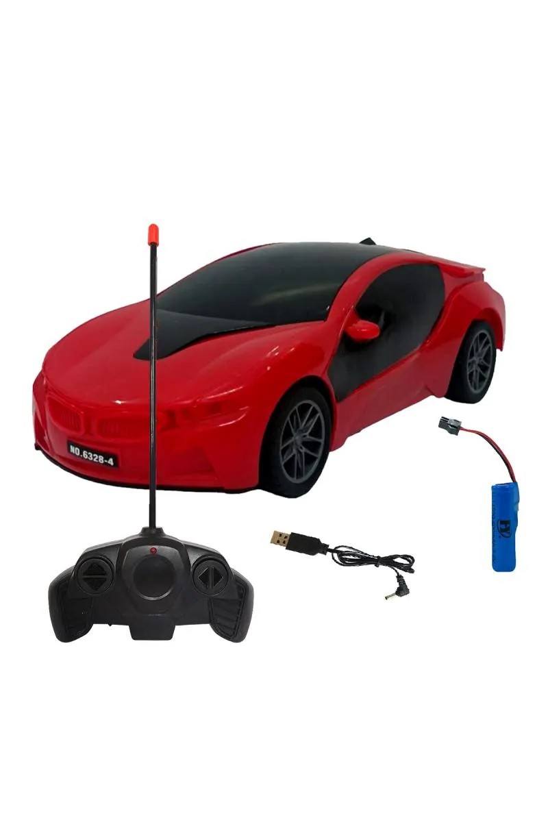4 Function Racing Remote Control Car with LED