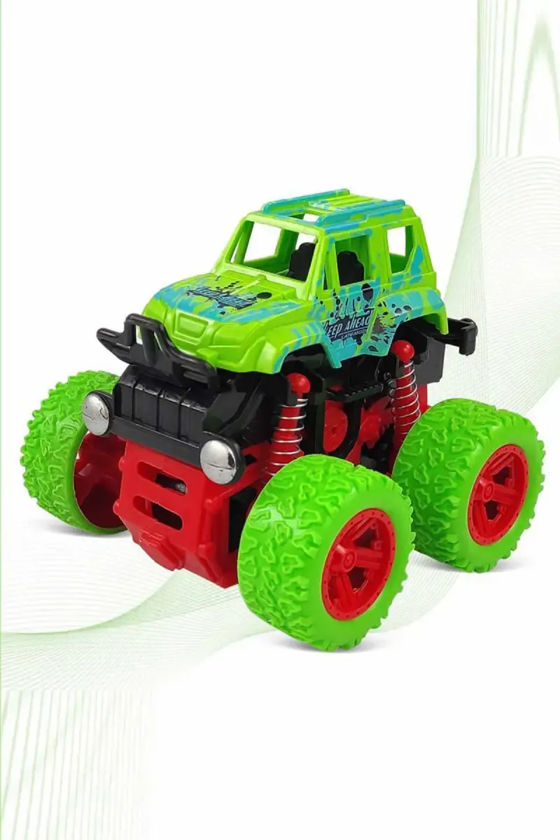 4WD Mini Monster Truck Toy With 360 Degree Friction Power- Design May Vary