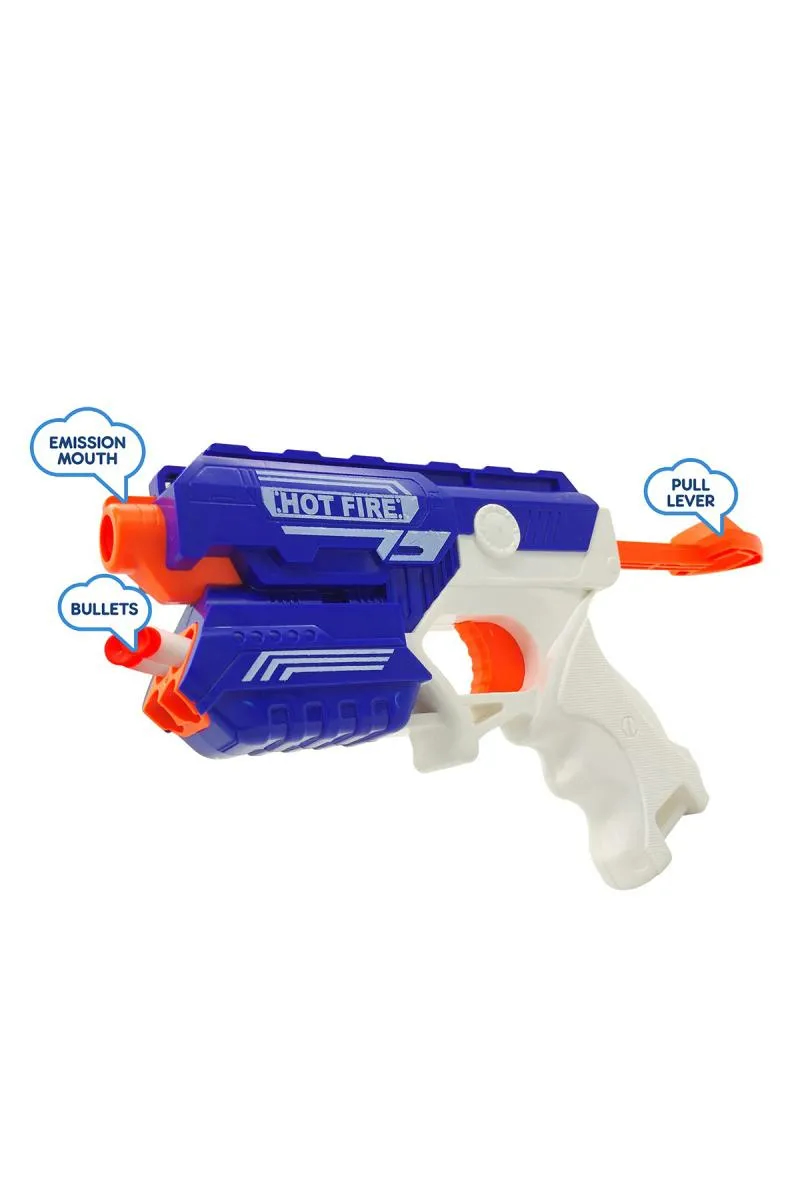 NHR Blaster Gun Toy For Kids (White) 