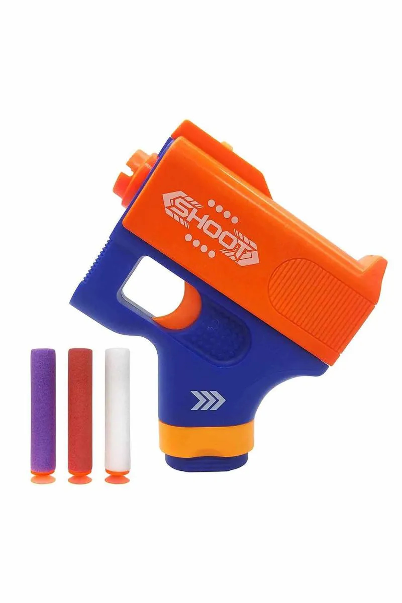 Toy Cloud Blaster Manual Soft Bullet Shooting Toy (Multicolor)