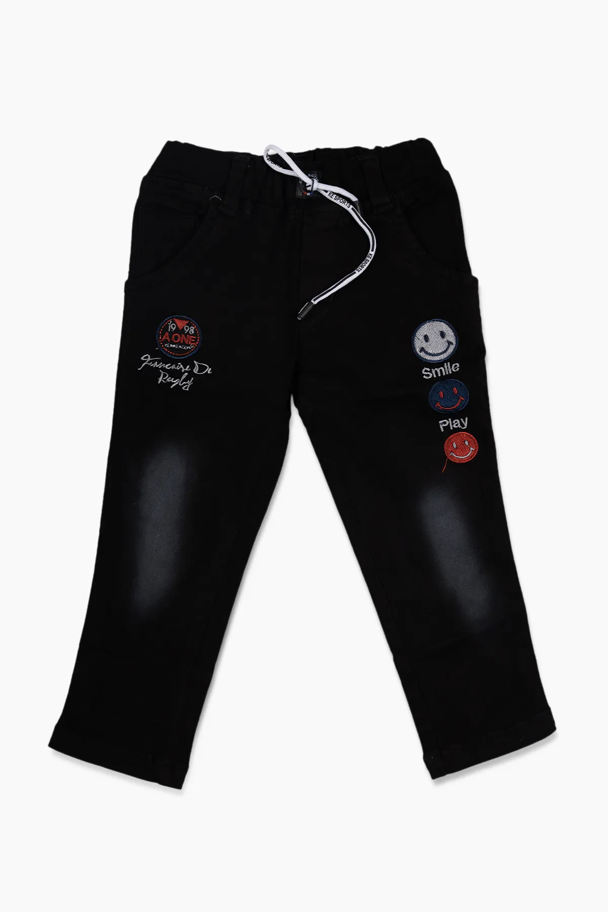 Cotton Slim Fit Jeans for Boy