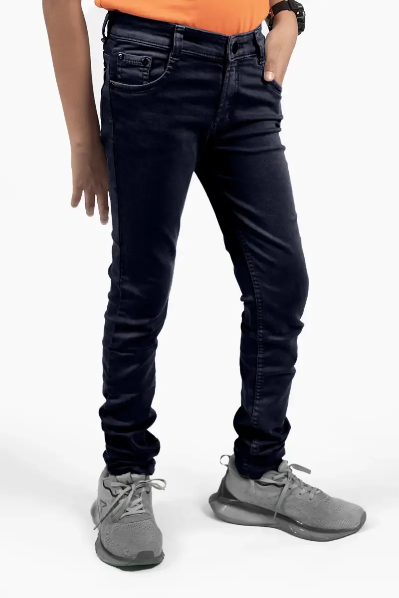 Slim Fit Casual Jeans for Boy