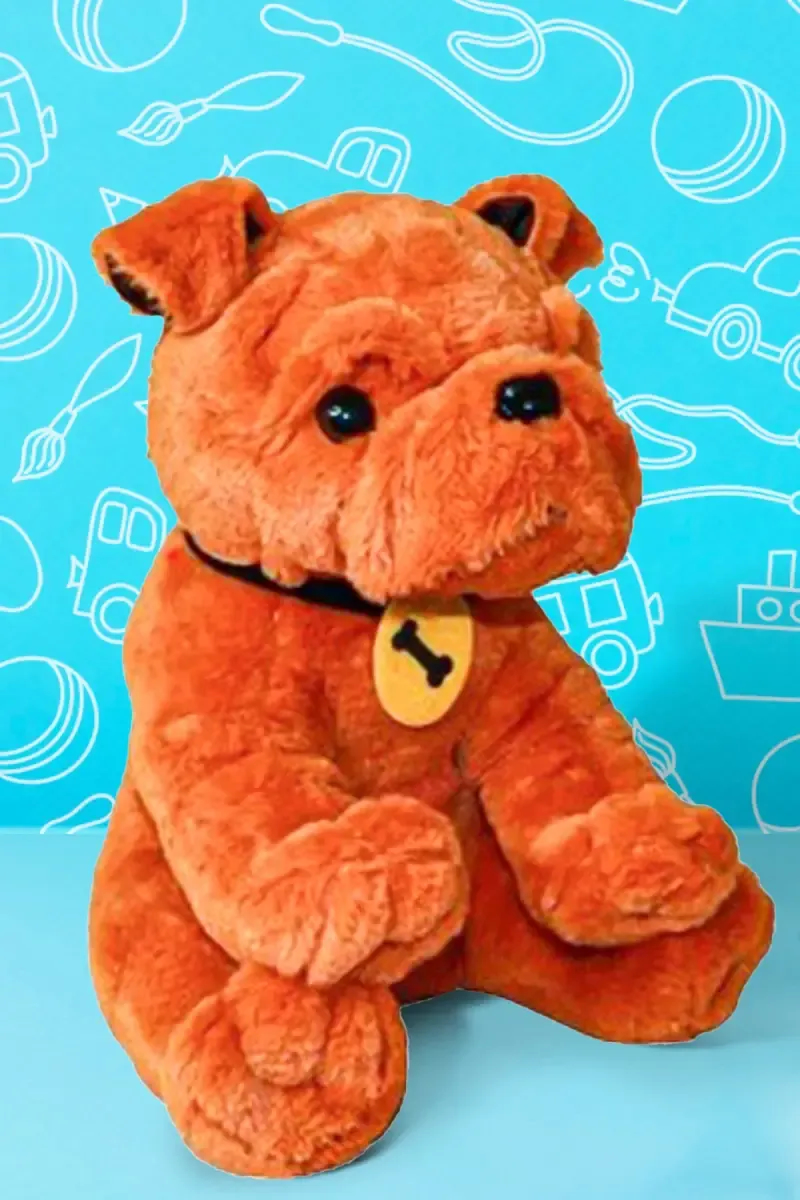 Assorted Bruno Dog Soft Toy - 30 Cm 