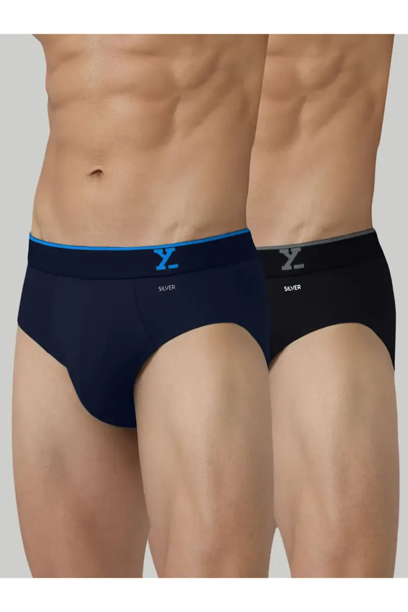 Men's Pack of 2 - IntelliFresh Cotton Stretch Briefs