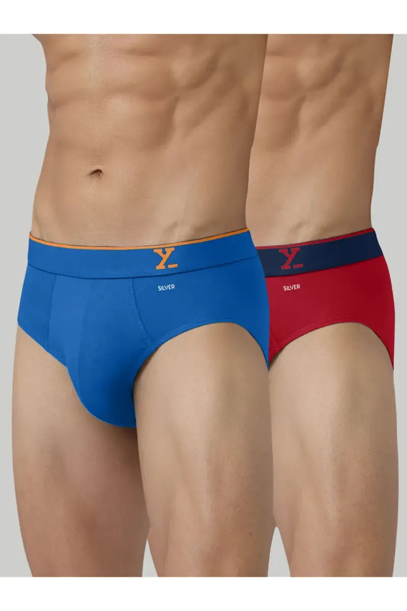 Men's Pack of 2 - IntelliFresh Cotton Stretch Briefs