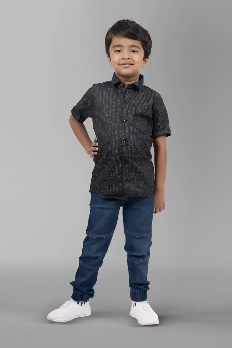 Cotton Printed Shirt for Boy