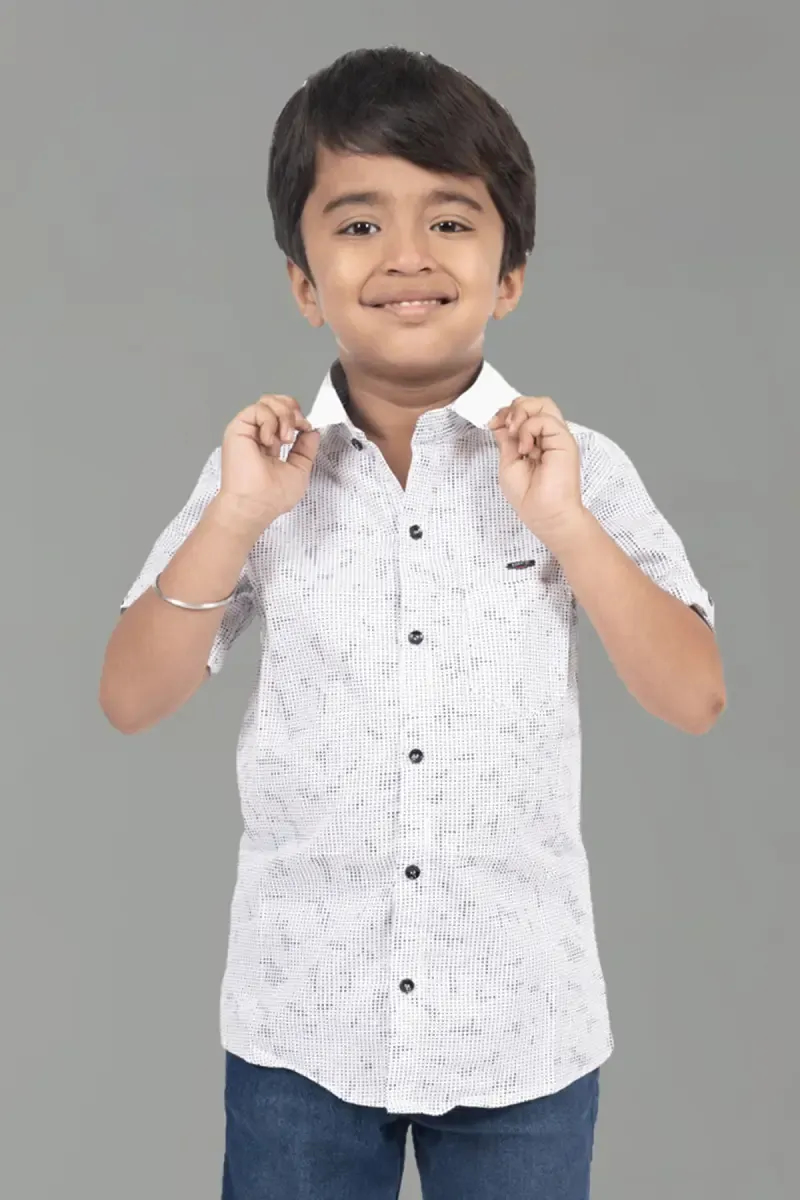 Cotton Printed Shirt for Boy