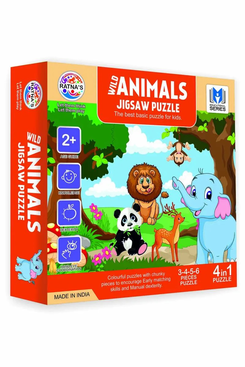 Baby Jiksaw Animals Puzzle For Kids 
