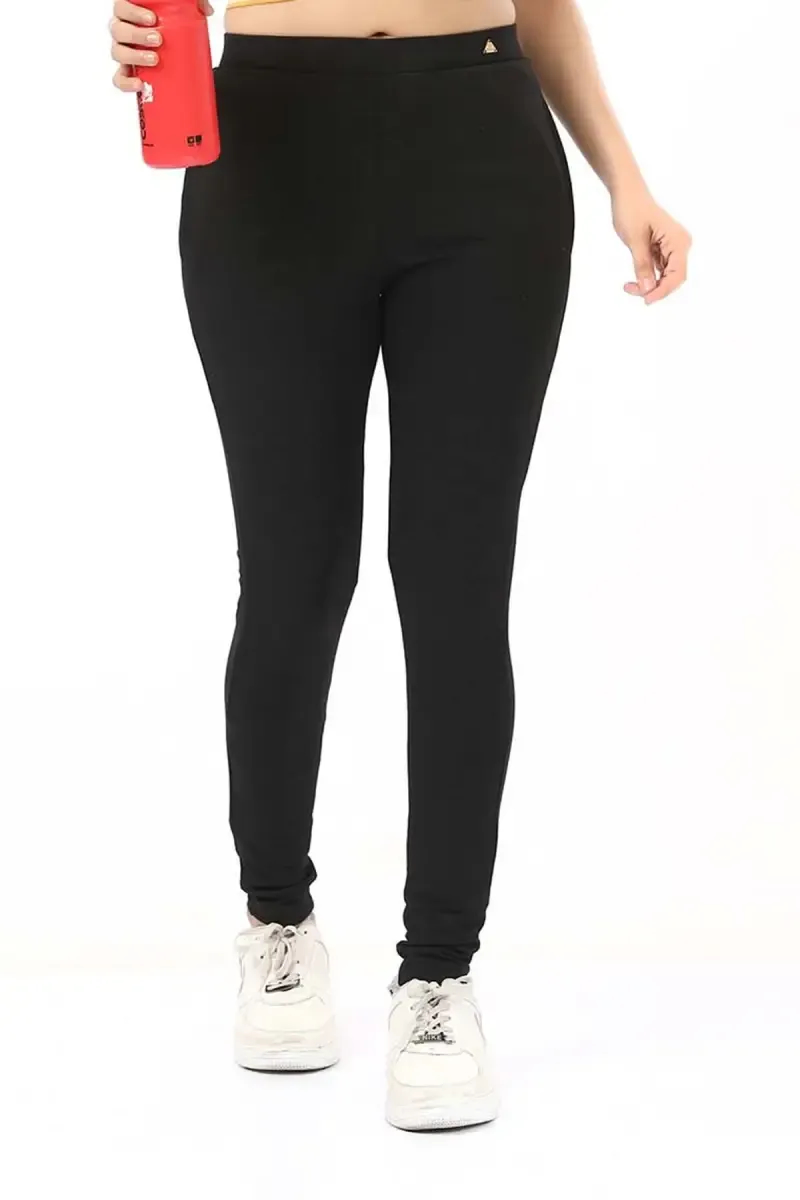 Women's Cotton Lycra Blend Yoga Pants