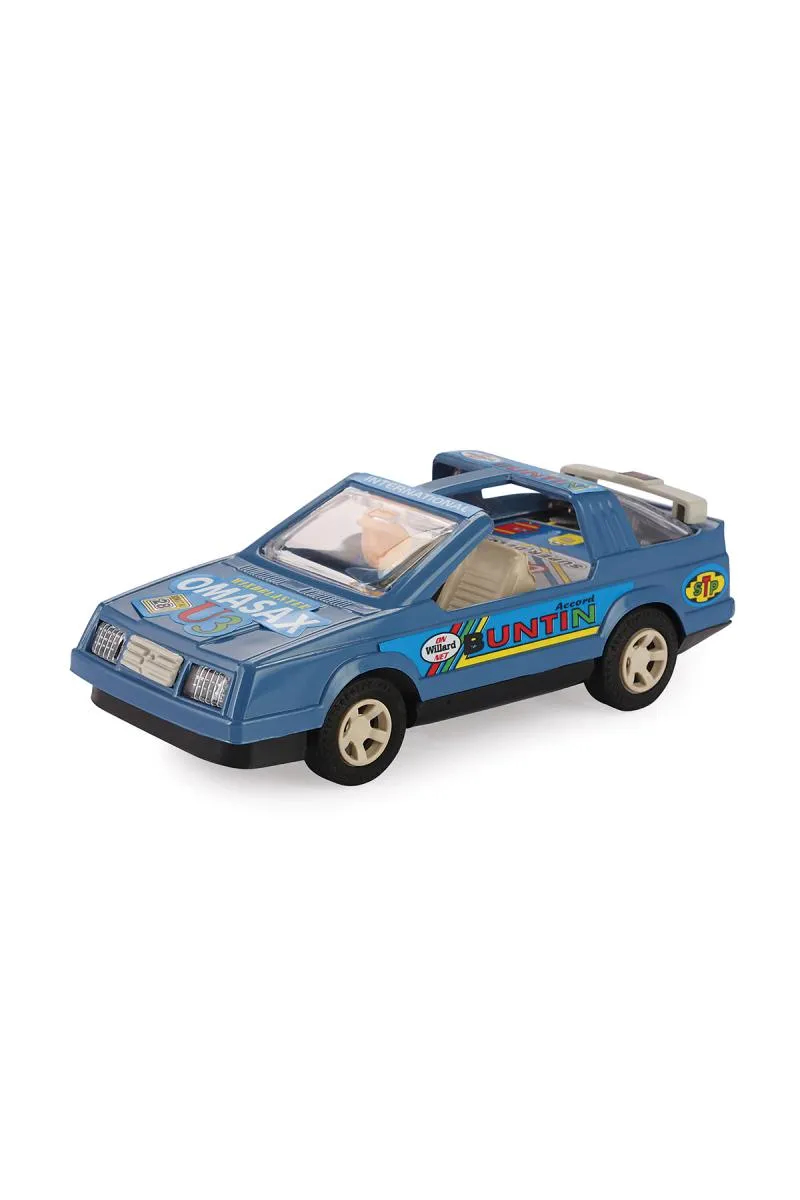 Champ SD Car Pull Back Toy - Yellow