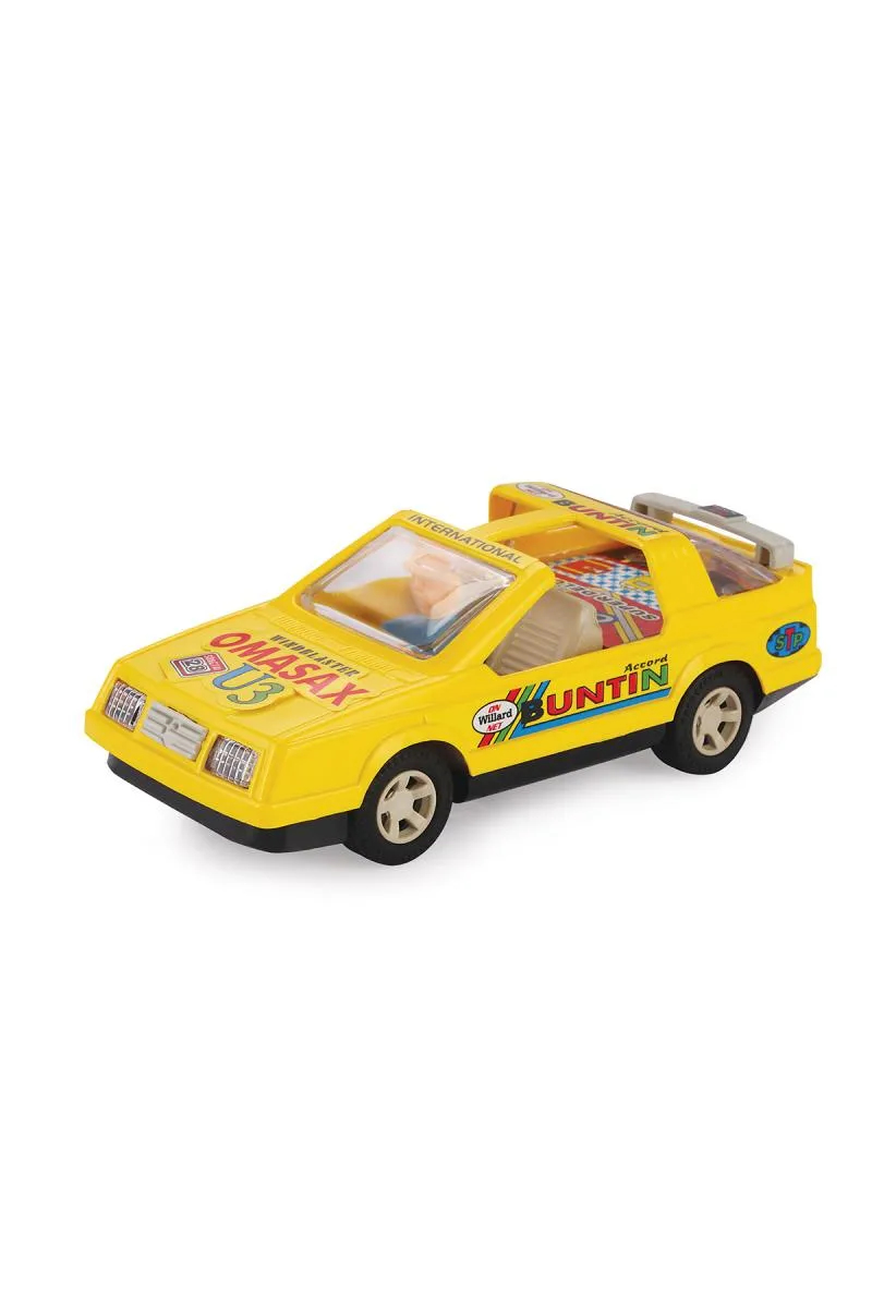 Champ SD Car Pull Back Toy - Yellow