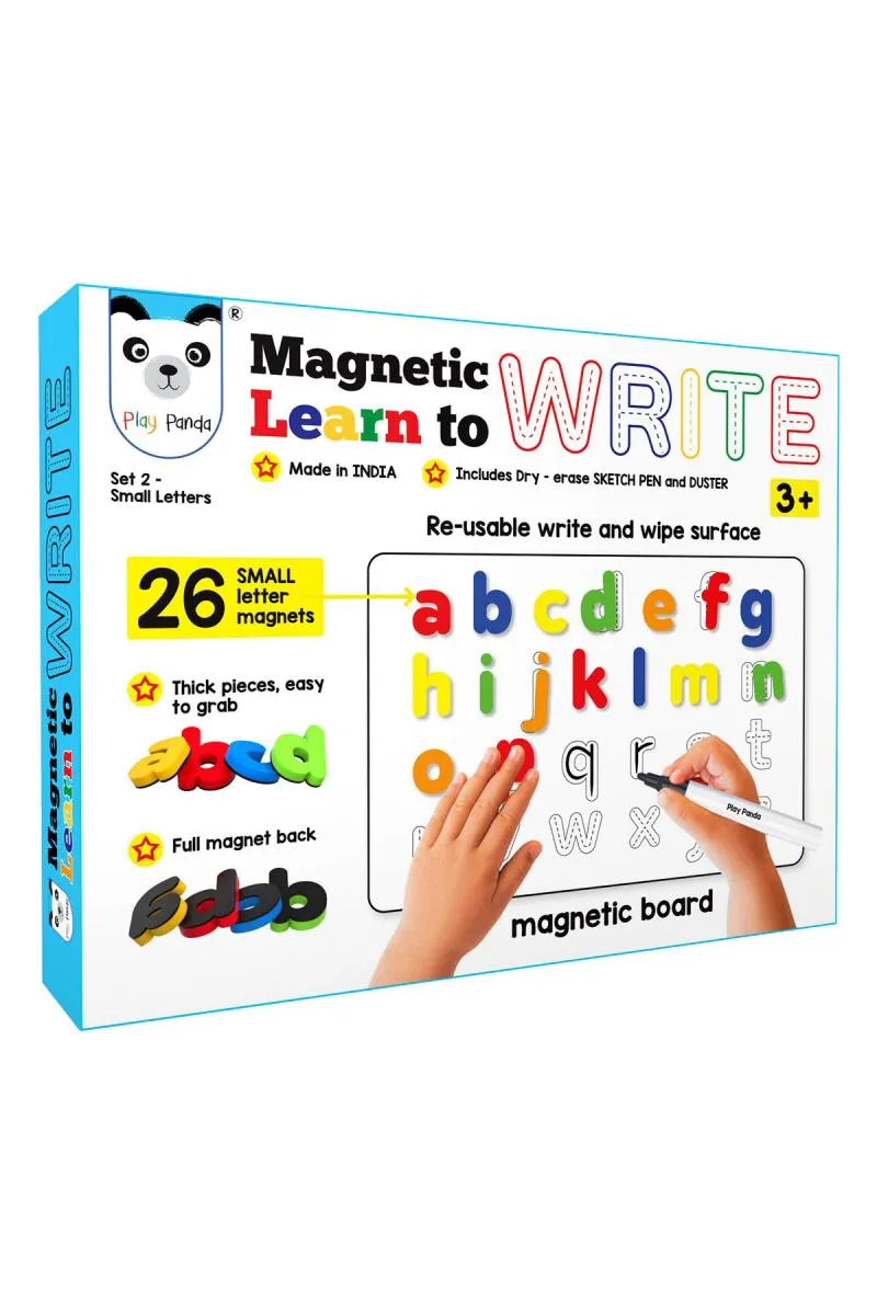 Magnetic Learn to Write Set With 26 Small Alphabets 