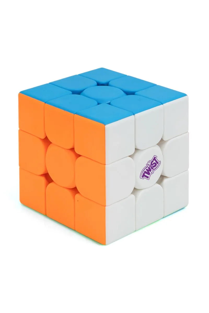 Twist 3x3 Sticker less Speed cube 
