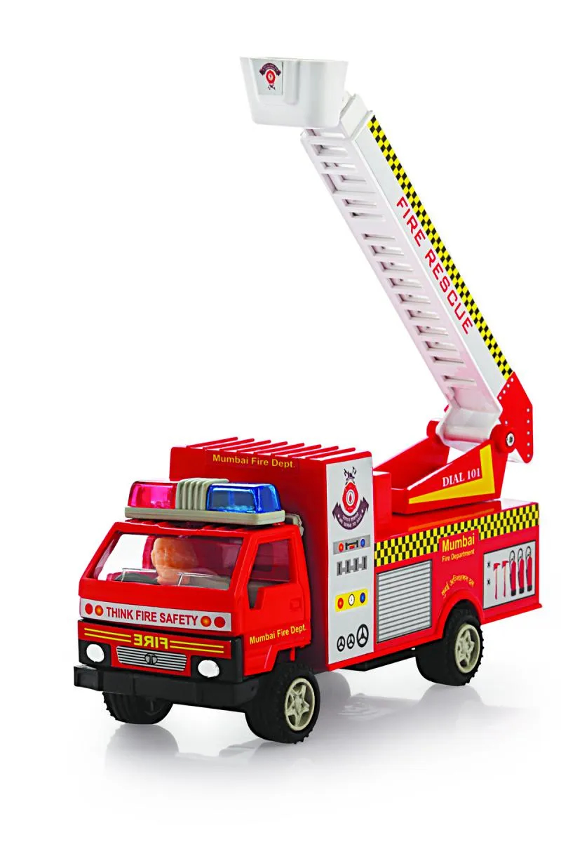 Fire Brigade Fire Engine Toy - Red