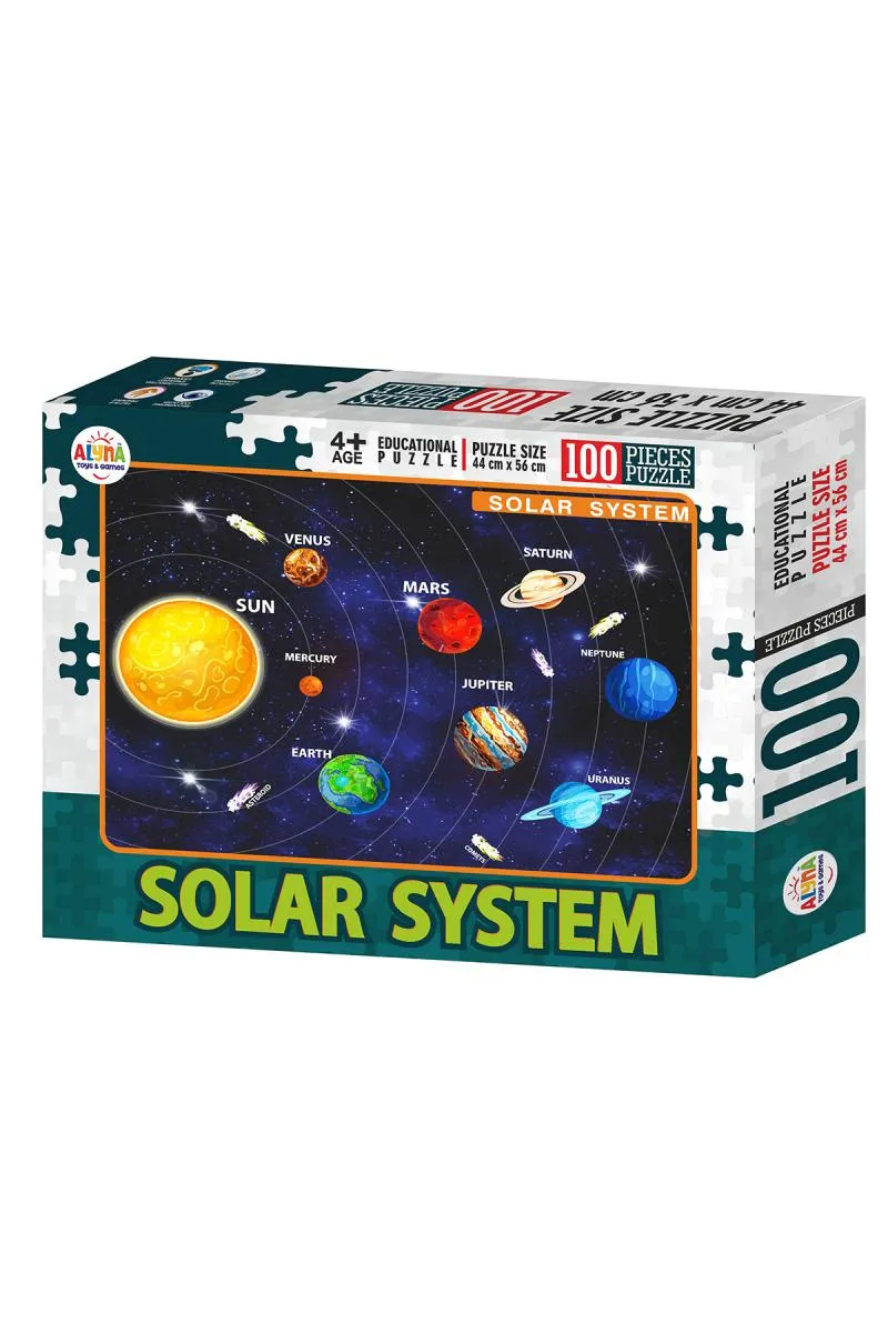 Solar System Jigsaw Puzzle Kit For Kids 