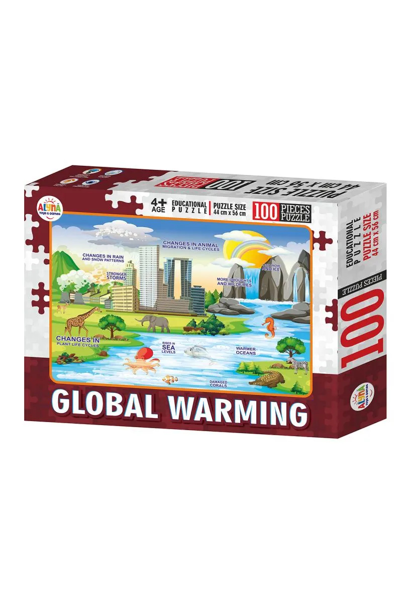 Global Warming Jigsaw Educational Puzzle Kit 