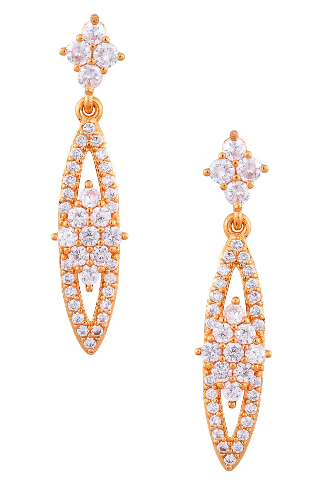 Gold Plated Dangle Earring for Women