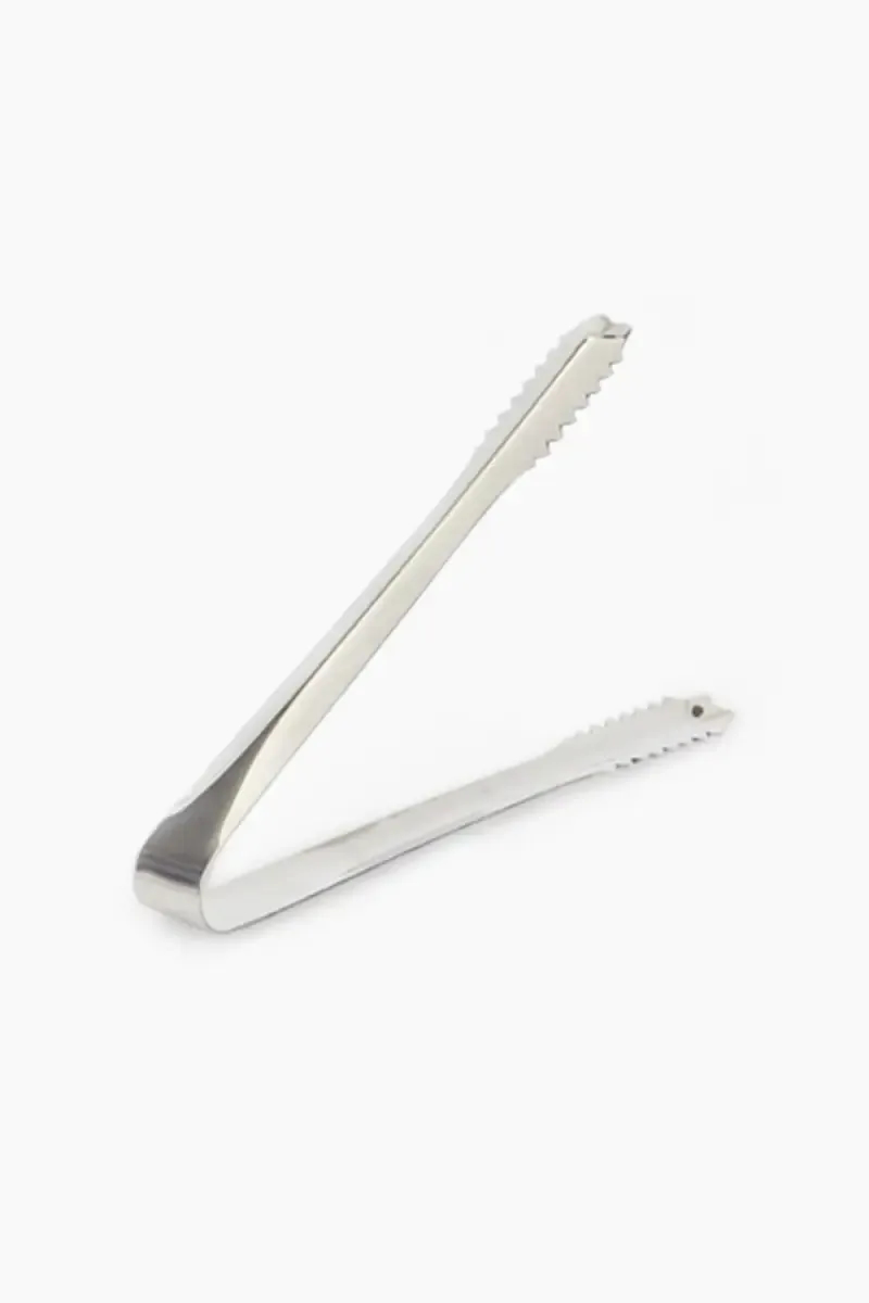 Stainless Steel Tong, Silver - 18 cm