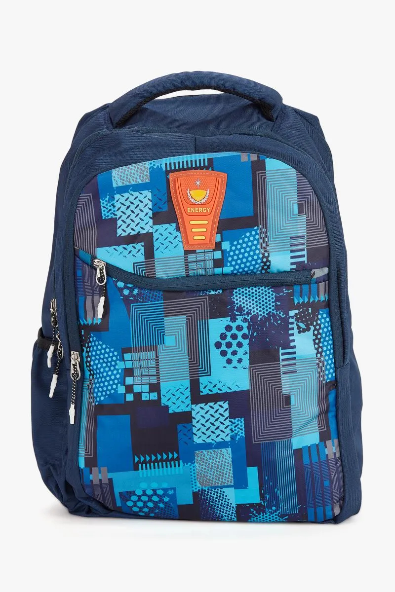 Polyester Printed School Bag for Unisex