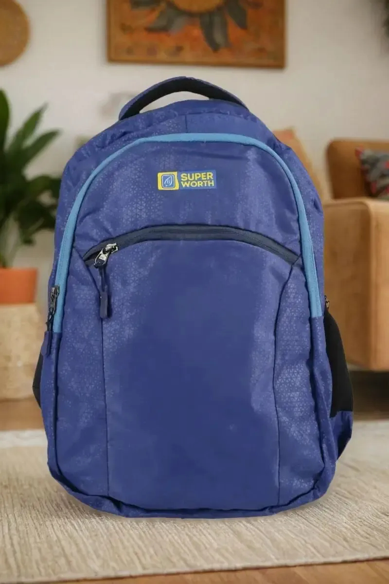 Polyester Solid School Bag for Unisex