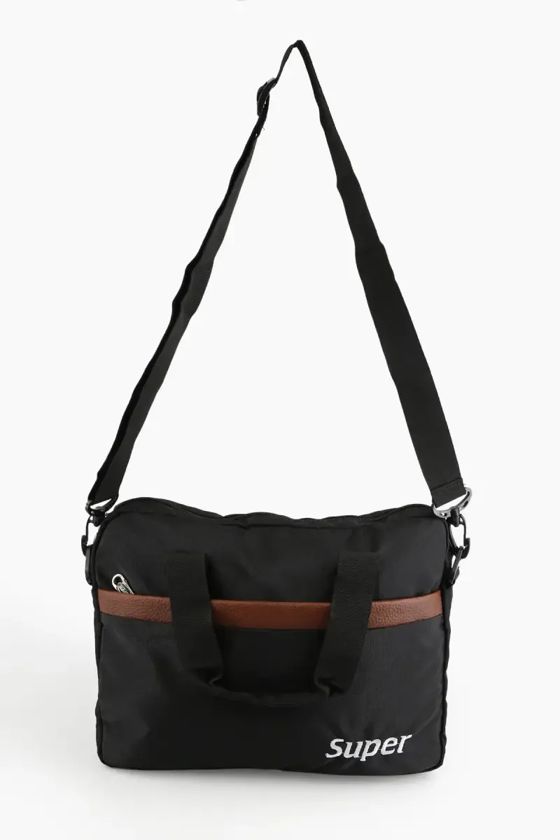 Polyester Solid Business Bag for Men