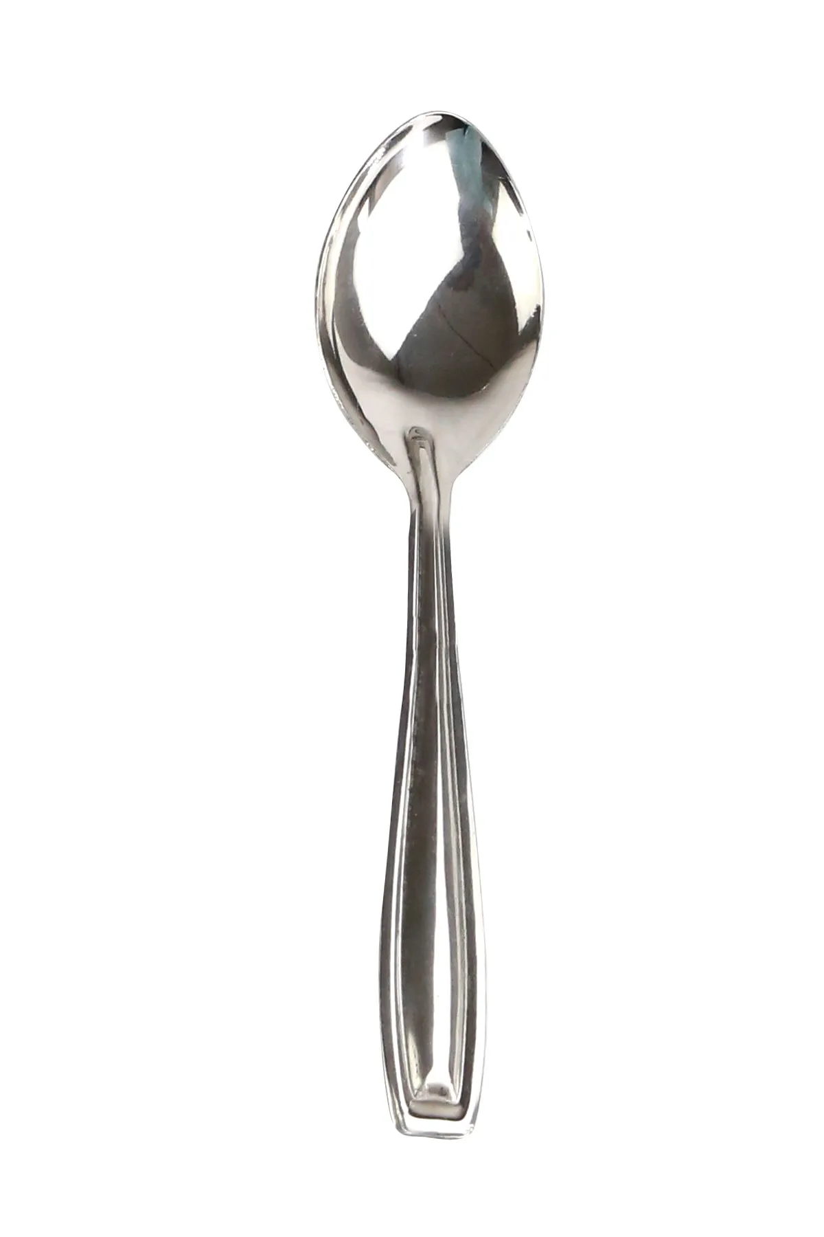 Stainless Steel Dessert Spoon, Silver - 18 cm