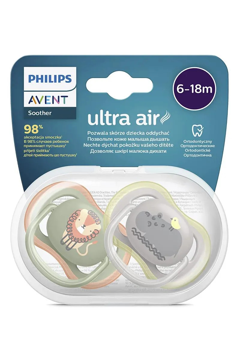 Philips Baby Air Soothers- Pack of 2