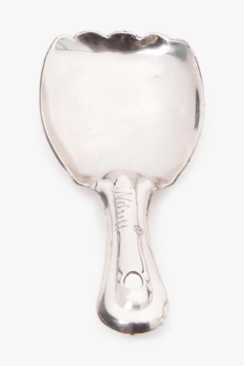 Stainless Steel Mini Serving Spoon, Silver - 13 cm