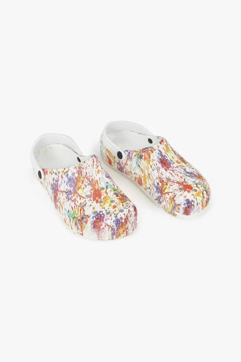 Men's Casual Printed Clogs