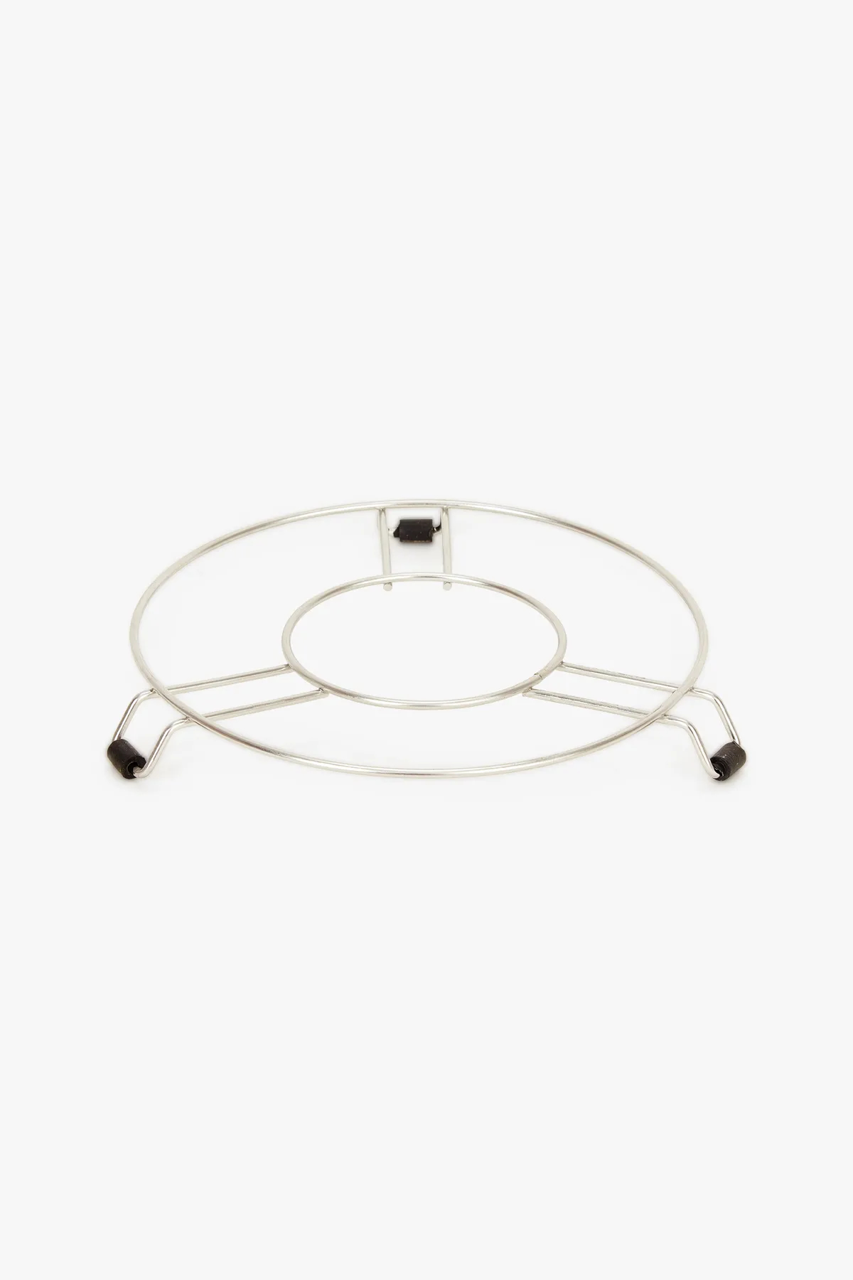 Stainless Steel Hot Pot Stand, Silver - 14 Cm