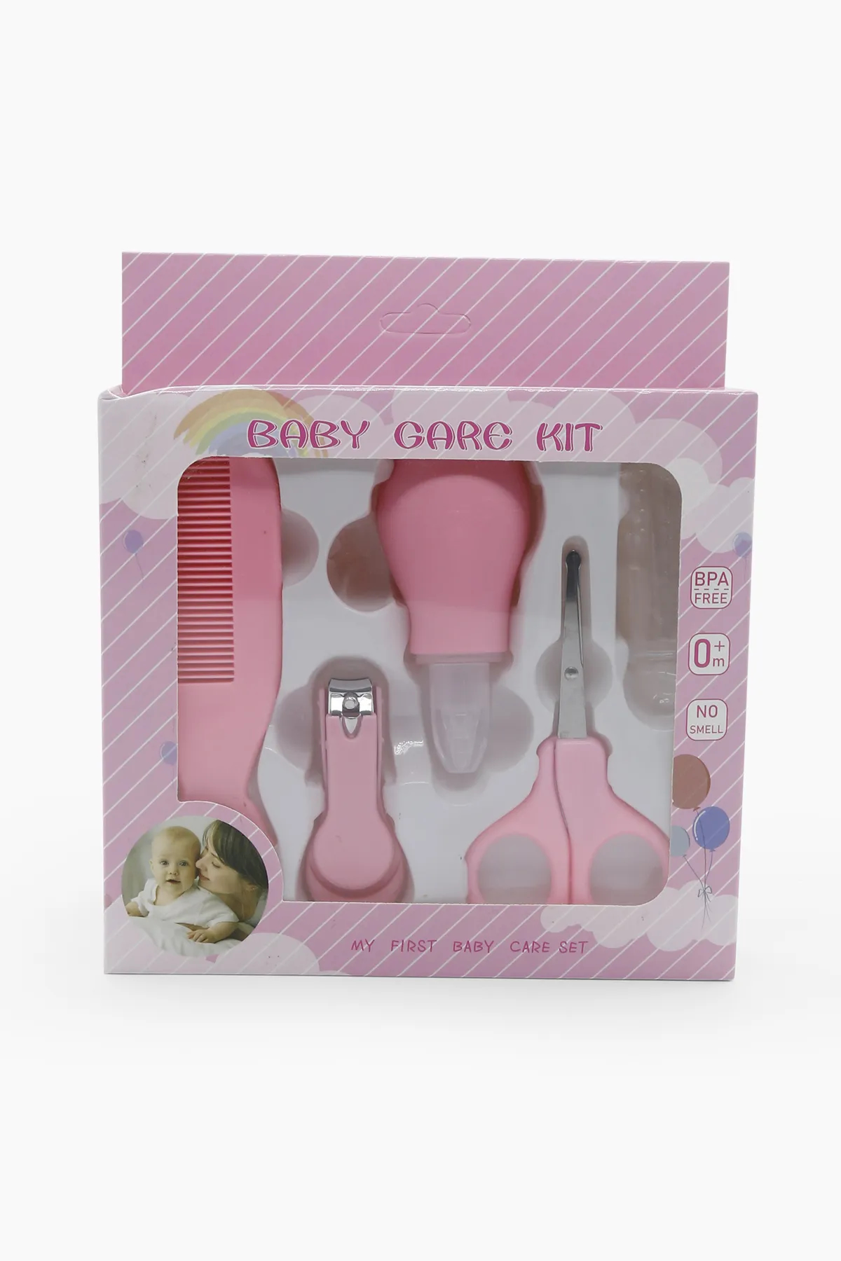 Grooming Kit Pack (Pink)- 5 Piece