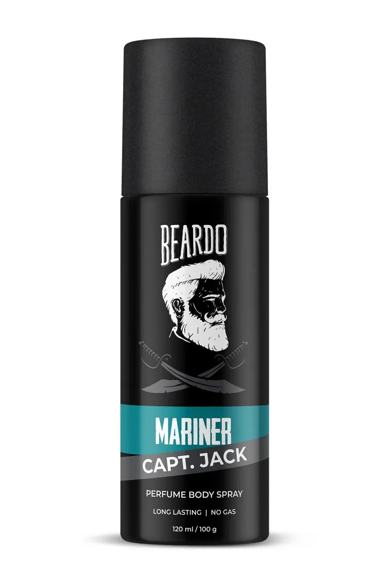 Beardo Mariner Capt Jack Perfume Body Spray - 120ml