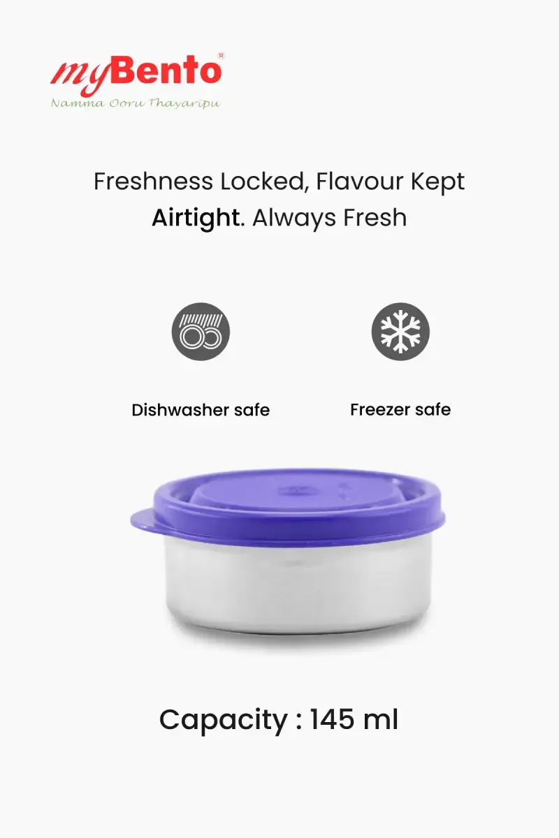MyBento Stainless Steel Pride 80-1.4H Lunch Box - 145ml