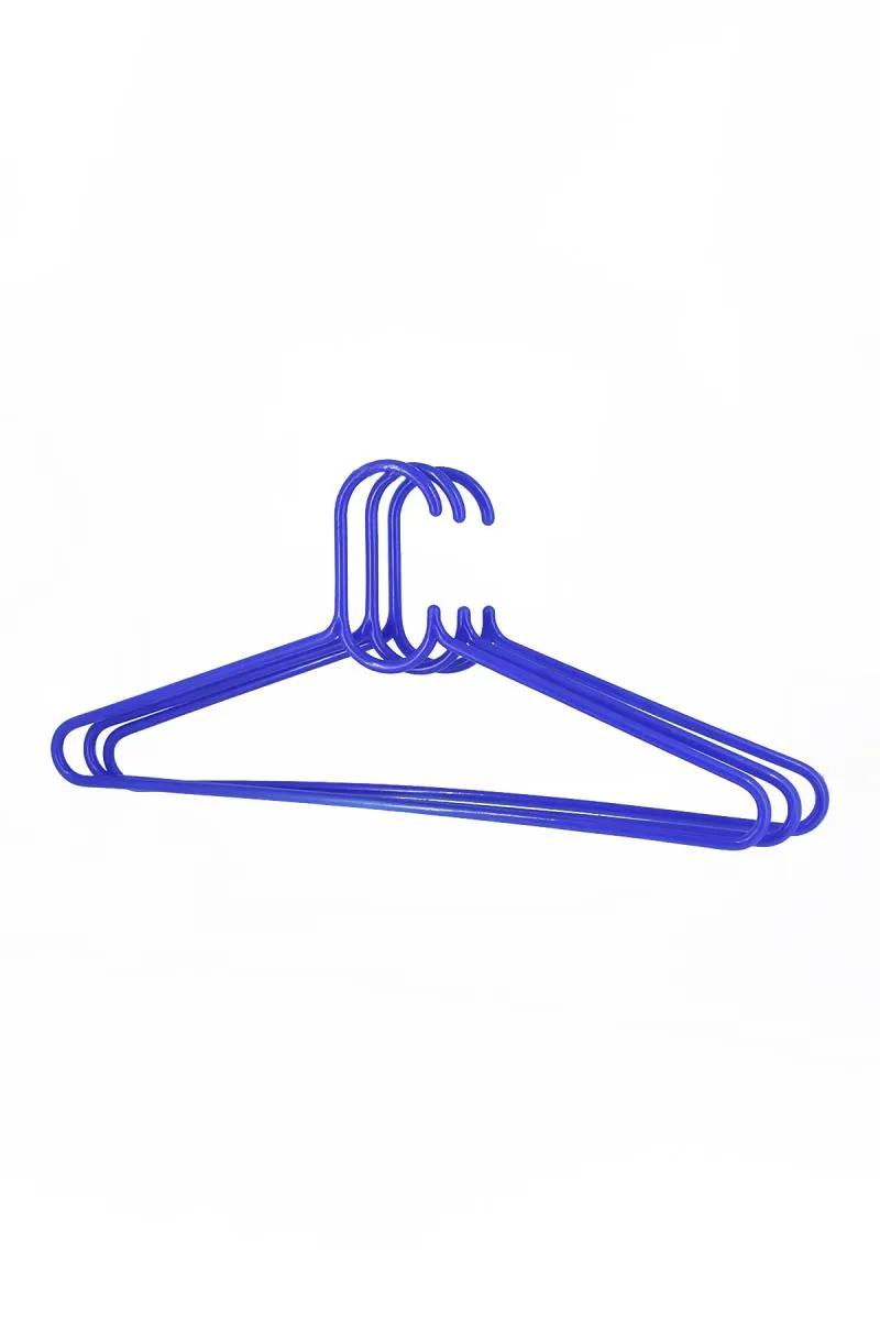 Plastic Cloth Hanger Set - 3 Pcs